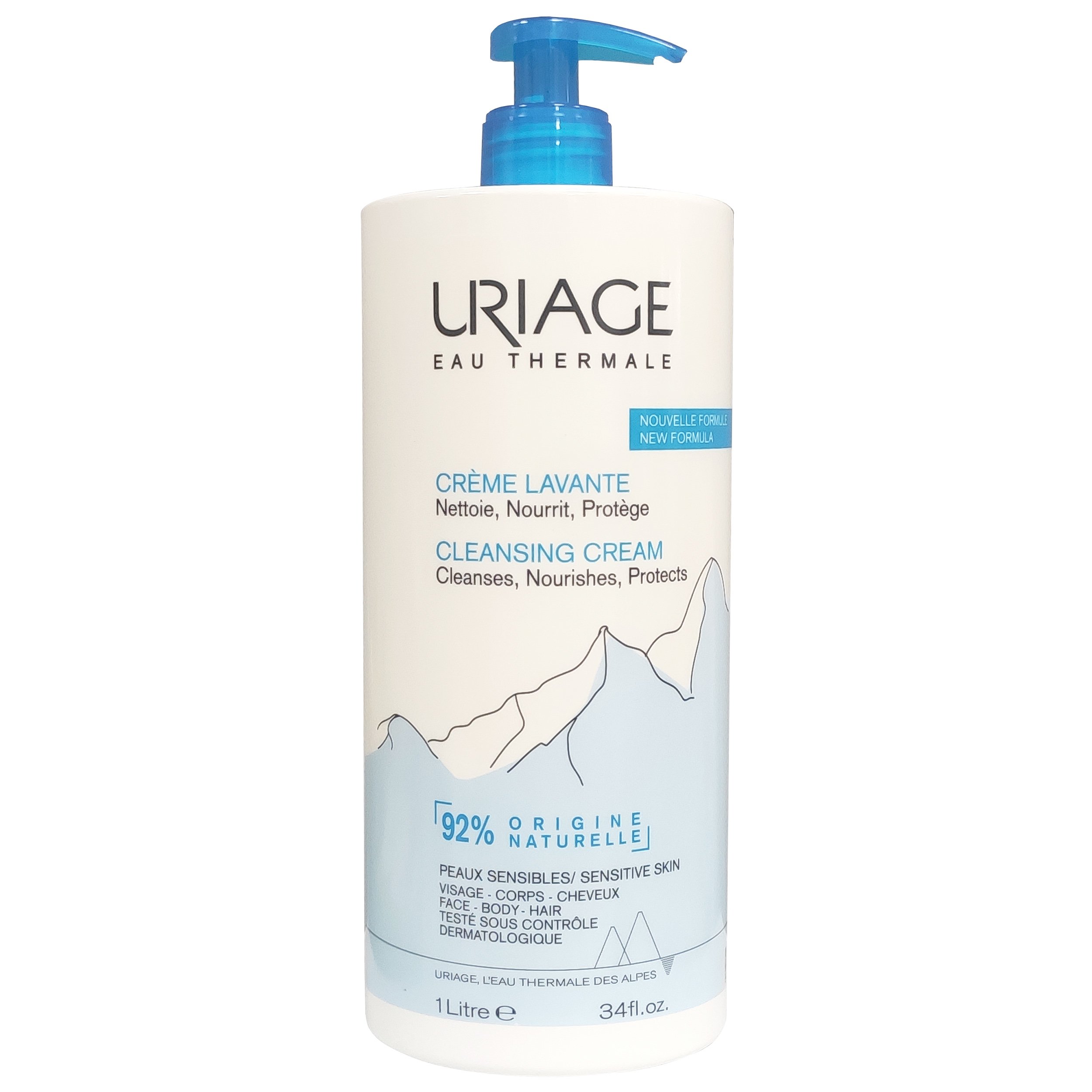 Uriage Eau Thermale Cleansing Cream 1000ml | Pharm24.gr