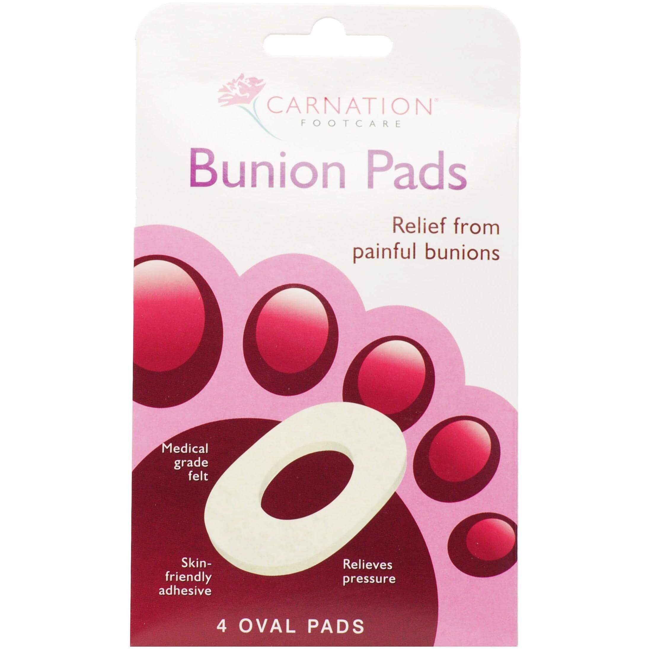 Carnation Carnation Bunion Pads Αυτοκόλλητα Προστατευτικά για τα Δάκτυλα των Ποδιών (Κότσι) 4τμχ