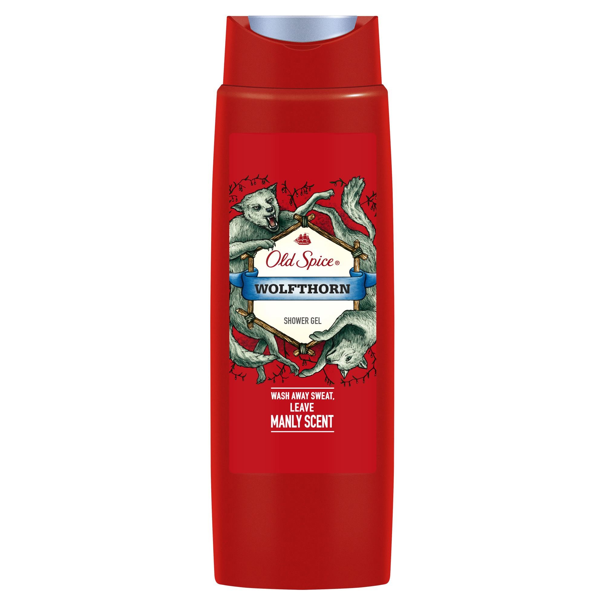 Old Spice Shower Gel Wolfthorn Αφρόλουτρο με Δυναμικό Άρωμα Μόνο για Άντρες 250ml