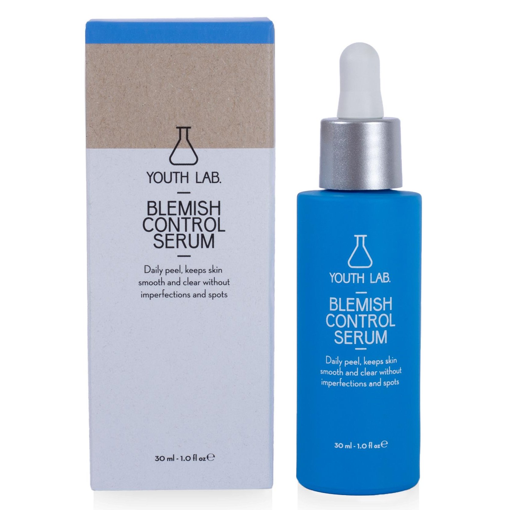 Youth Lab. Youth Lab Blemish Control Serum Δραστικός Ορός Καθημερινής Απολέπισης για το Λιπαρό με Τάση Ακμής Δέρμα 30ml