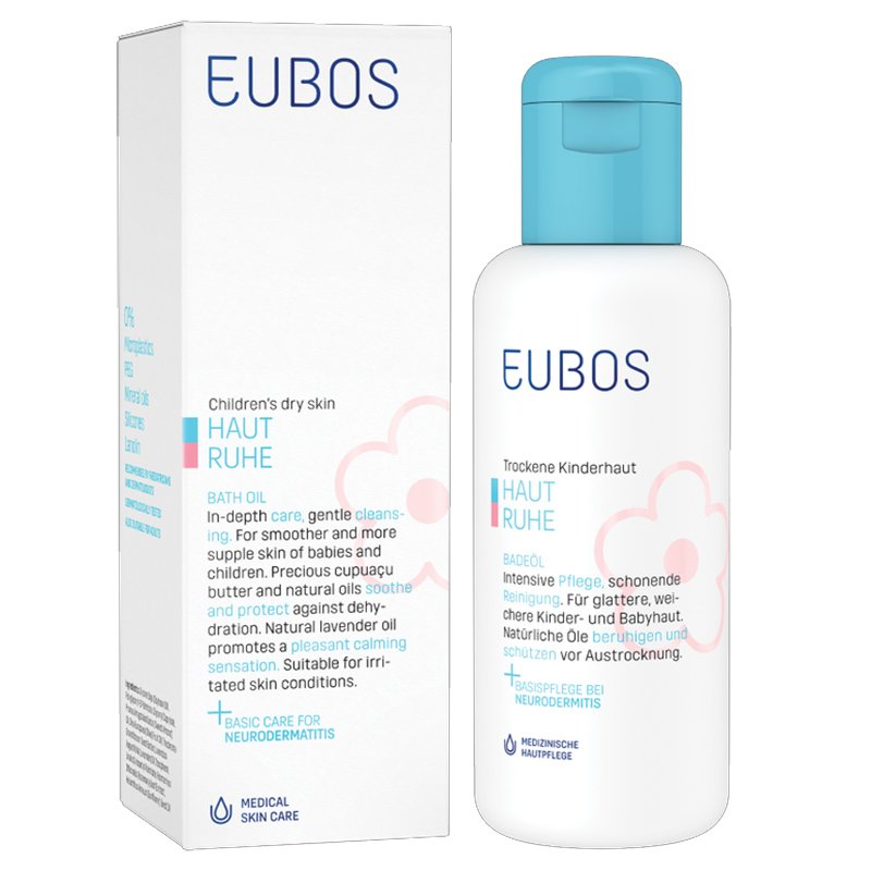 Eubos Eubos Baby Bath Oil Βρεφικό Ελαιώδες Αφρόλουτρο 125ml