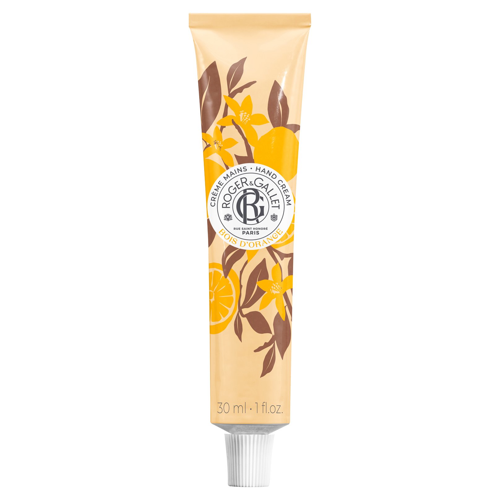 Roger & Gallet Roger & Gallet Bois D'Orange Hand Cream Κρέμα Χεριών για Θρέψη & Ενυδάτωση με Άρωμα Πορτοκάλι & Πατσουλί 30ml