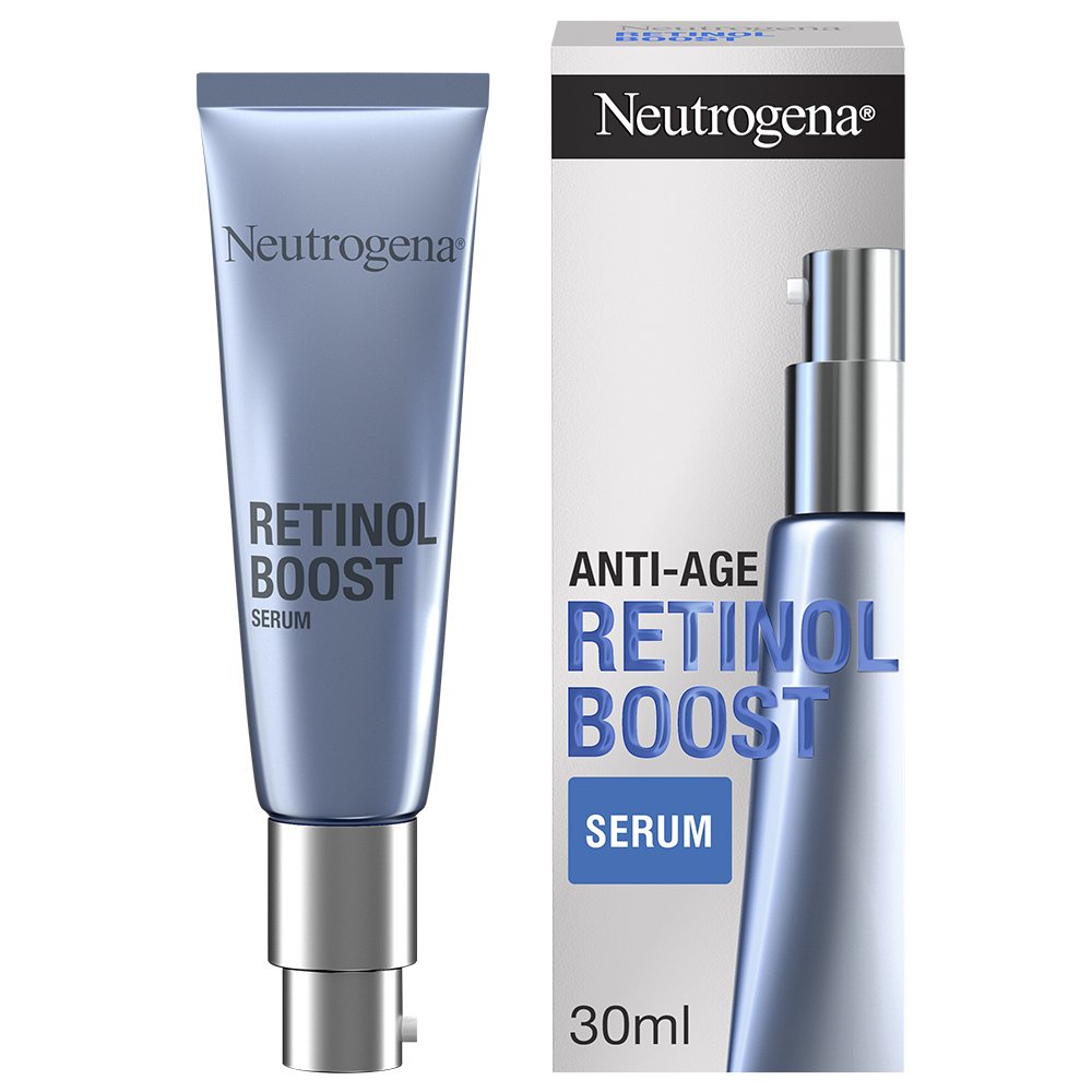 Neutrogena Neutrogena Anti-Age Retinol Boost Serum Αντιγηραντικός Ορός Προσώπου με Καθαρή Ρετινόλη, για Όλους τους Τύπους Επιδερμίδας 30ml