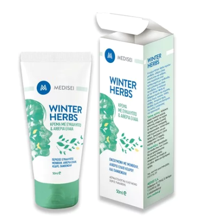 Medisei Medisei Winter Herbs Cream Κρέμα με Ευκάλυπτο & Αιθέρια Έλαια 50ml