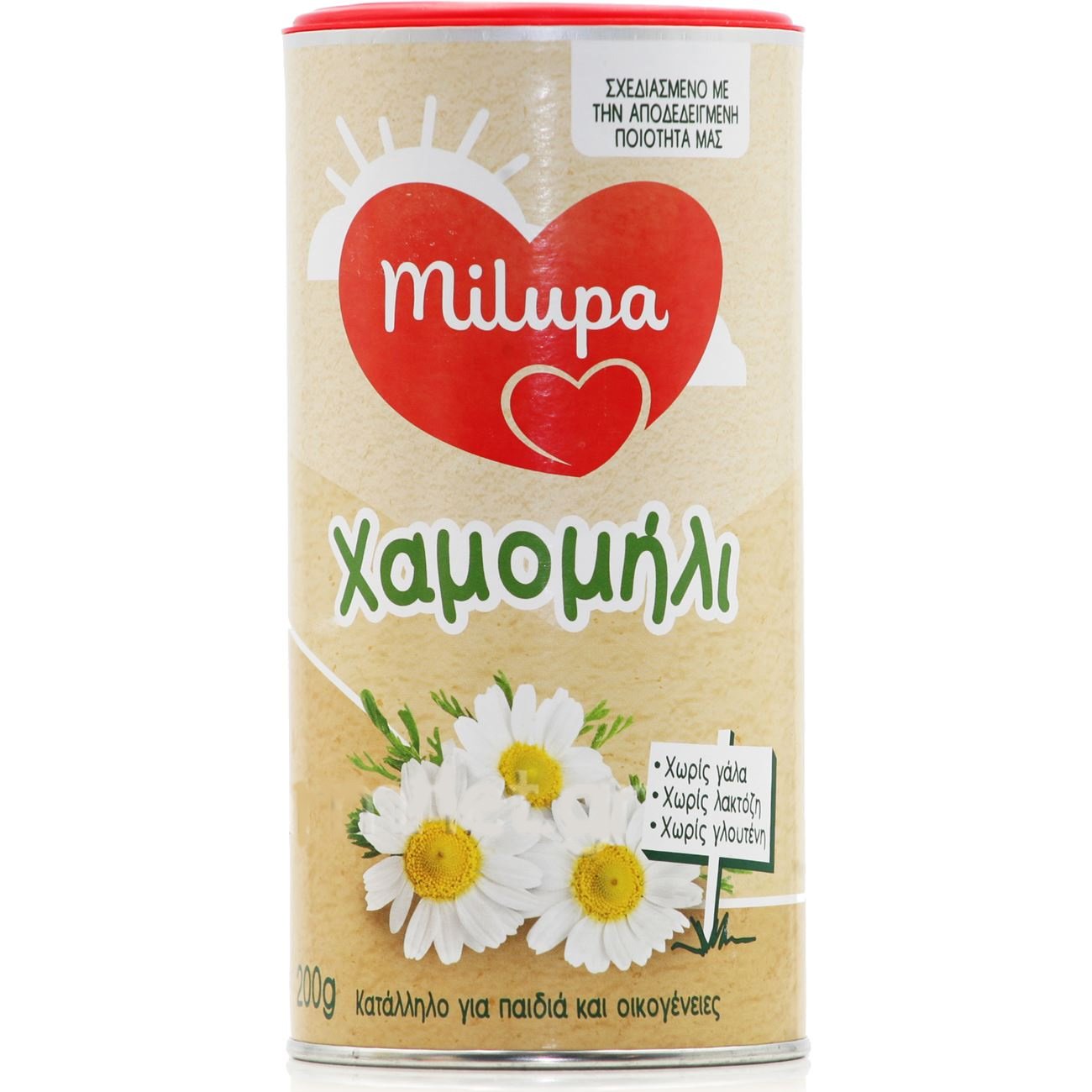 Milupa Milupa Ρόφημα Χαμομηλιού 200gr